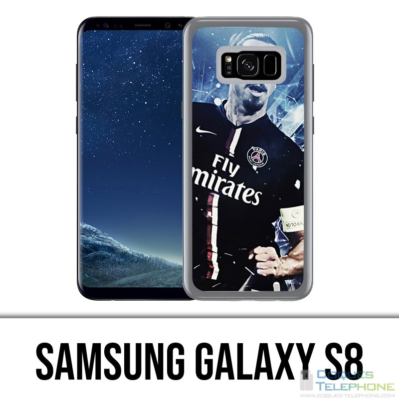 Custodia Samsung Galaxy S8 - Football Zlatan Psg