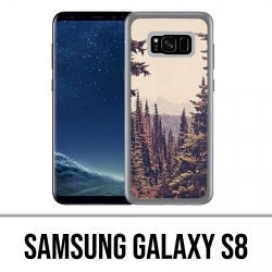 Coque Samsung Galaxy S8 - Foret Sapins