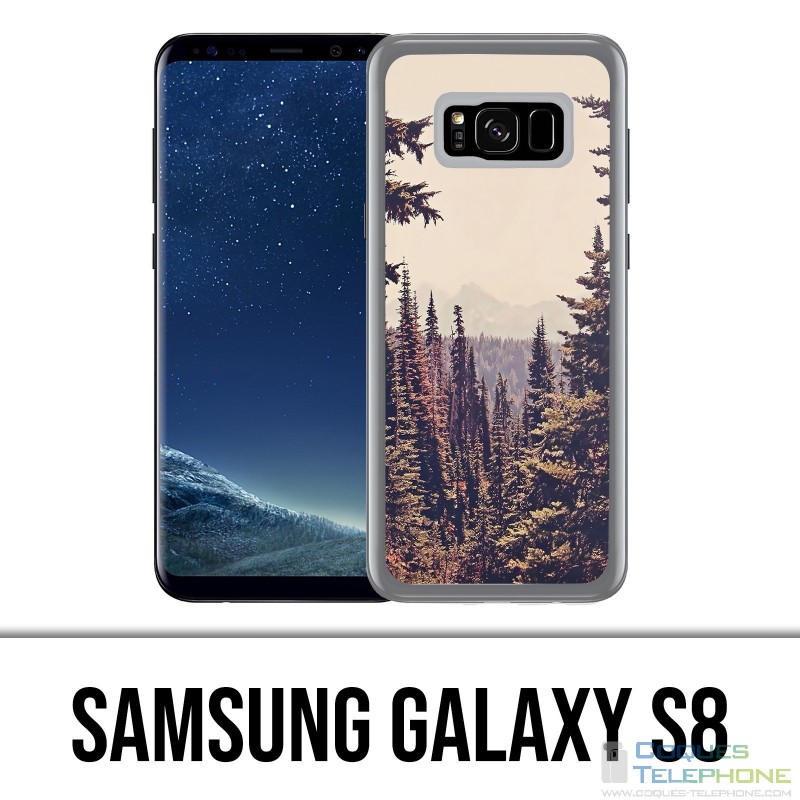 Samsung Galaxy S8 Hülle - Forest Pine