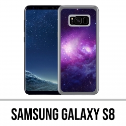 Samsung Galaxy S8 case - Purple galaxy