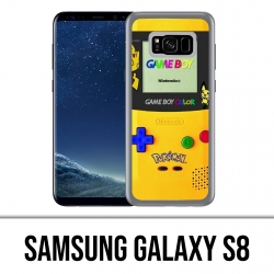 Coque Samsung Galaxy S8 - Game Boy Color Pikachu Jaune Pokémon