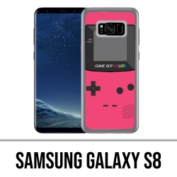 Coque Samsung Galaxy S8 - Game Boy Color Rose