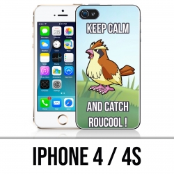 Coque iPhone 4 / 4S - Pokémon Go Catch Roucool