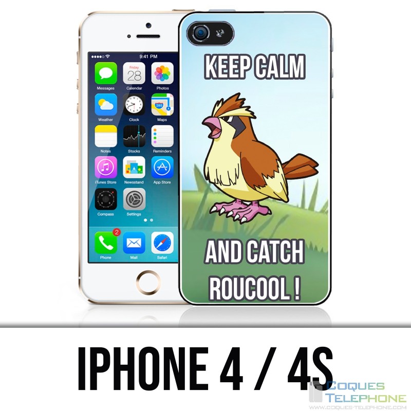 IPhone 4 / 4S Case - Pokémon Go Catch Roucool