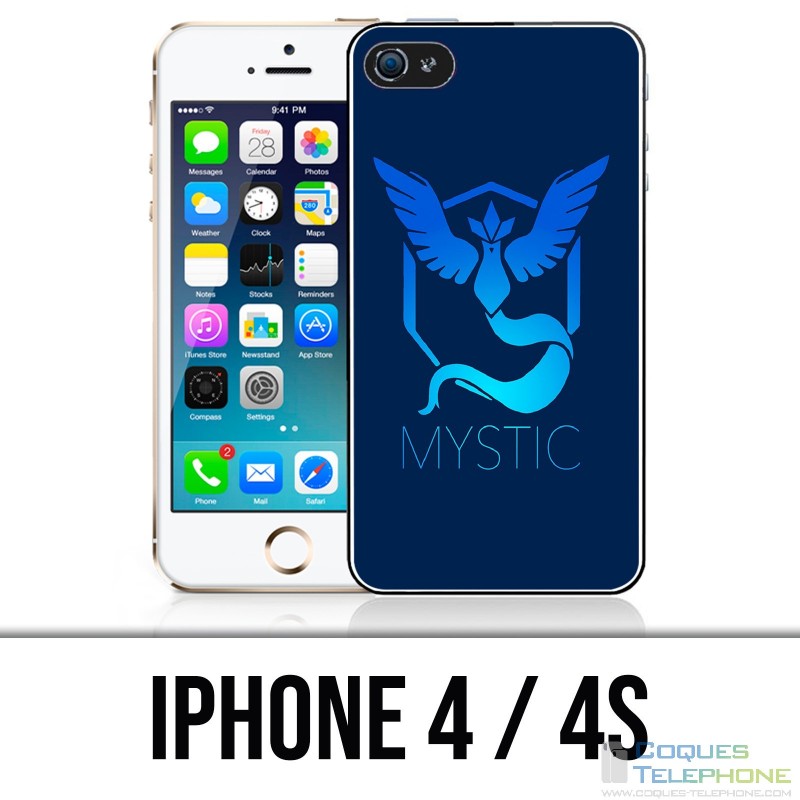 IPhone 4 / 4S Hülle - Pokémon Go Mystic Blue