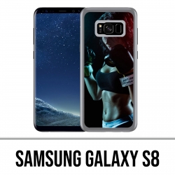 Samsung Galaxy S8 Hülle - Girl Boxing