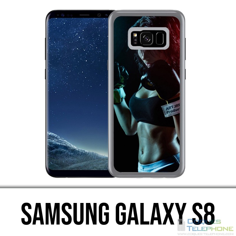 Samsung Galaxy S8 Case - Girl Boxing