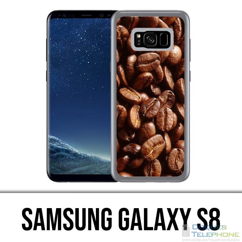 Coque Samsung Galaxy S8 - Grains Café