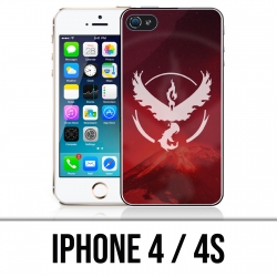 Funda iPhone 4 / 4S - Pokémon Go Team Bravoure