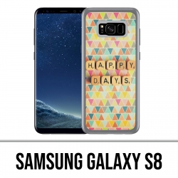 Samsung Galaxy S8 Hülle - Happy Days