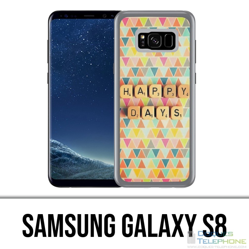 Custodia Samsung Galaxy S8 - Happy Days