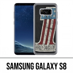 Carcasa Samsung Galaxy S8 - Logotipo de Harley Davidson