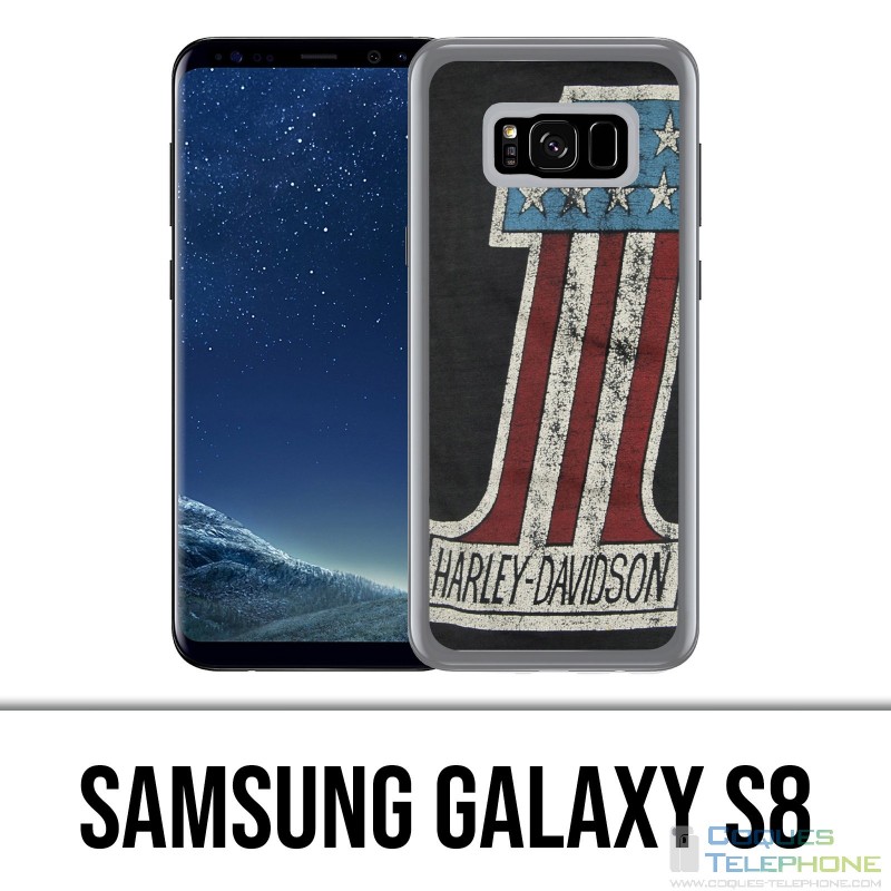 Samsung Galaxy S8 Hülle - Harley Davidson Logo