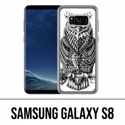 Samsung Galaxy S8 case - Owl Azteque