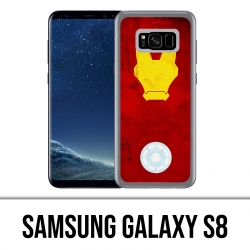 Samsung Galaxy S8 Hülle - Iron Man Art Design