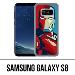 Coque Samsung Galaxy S8 - Iron Man Design Affiche
