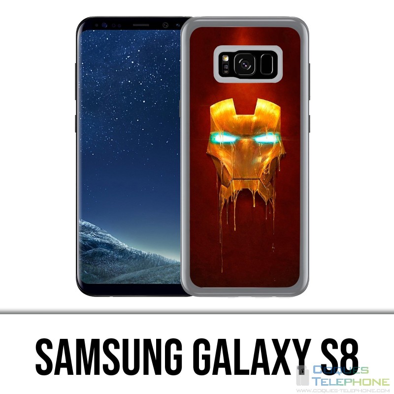 Samsung Galaxy S8 case - Iron Man Gold
