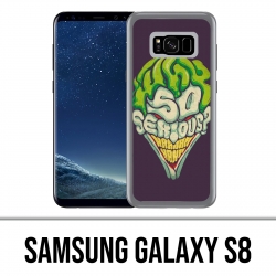 Carcasa Samsung Galaxy S8 - Joker Tan serio