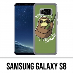 Coque Samsung Galaxy S8 - Just Do It Slowly