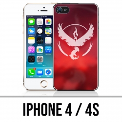 IPhone 4 / 4S Hülle - Pokémon Go Team Red