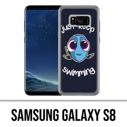Samsung Galaxy S8 case - Just Keep Swimming