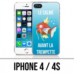 Custodia per iPhone 4 / 4S - Pokémon Calm Before The Magicarpe Dip
