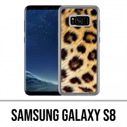 Samsung Galaxy S8 Hülle - Leopard