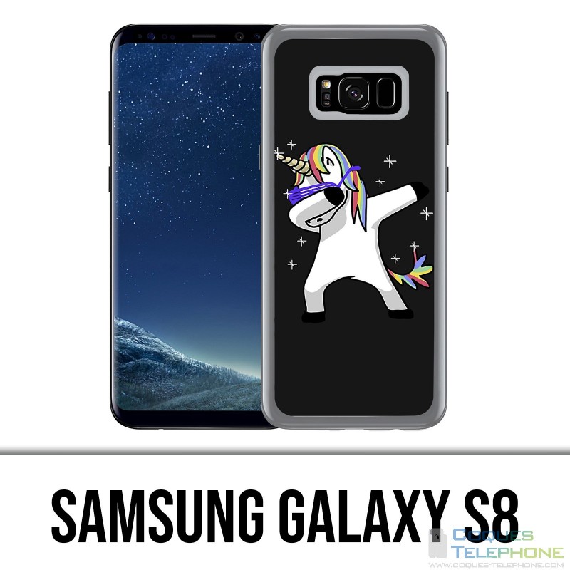 Coque Samsung Galaxy S8 - Licorne Dab
