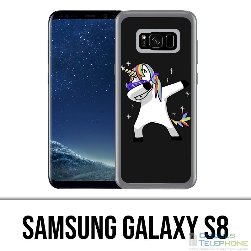 Samsung Galaxy S8 Case - Unicorn Dab