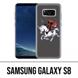 Samsung Galaxy S8 Hülle - Unicorn Deadpool Spiderman