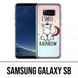 Coque Samsung Galaxy S8 - Licorne I Smell Raimbow