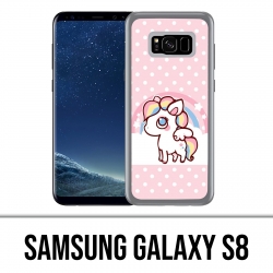 Samsung Galaxy S8 case - Unicorn Kawaii
