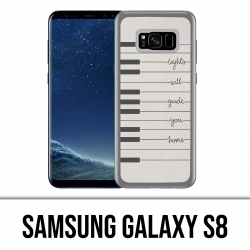 Samsung Galaxy S8 Hülle - Light Guide Home