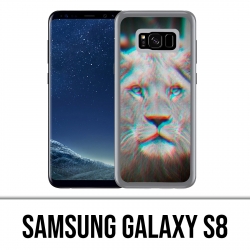 Samsung Galaxy S8 Hülle - Lion 3D