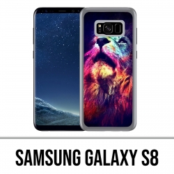 Samsung Galaxy S8 Hülle - Lion Galaxie