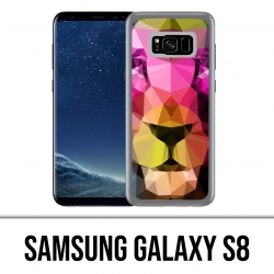 Samsung Galaxy S8 Hülle - Geometrischer Löwe