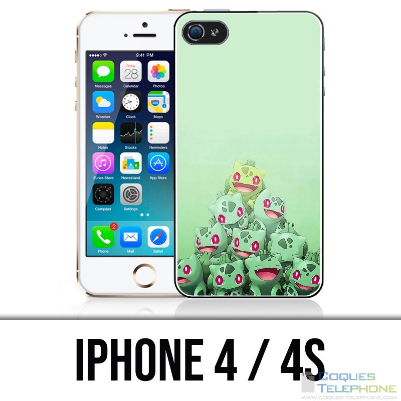Coque iPhone 4 / 4S - Pokémon Montagne Bulbizarre