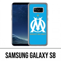 Coque Samsung Galaxy S8 - Logo Om Marseille Bleu