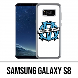 Coque Samsung Galaxy S8 - Logo Om Marseille Droit Au But