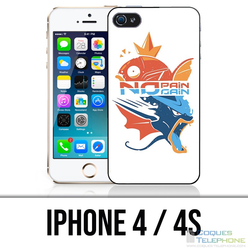 Funda iPhone 4 / 4S - Pokémon No Pain No Gain
