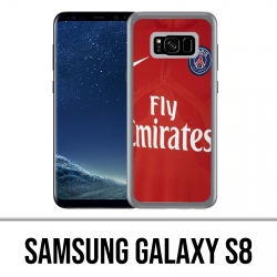 Samsung Galaxy S8 Hülle - Red Psg Jersey