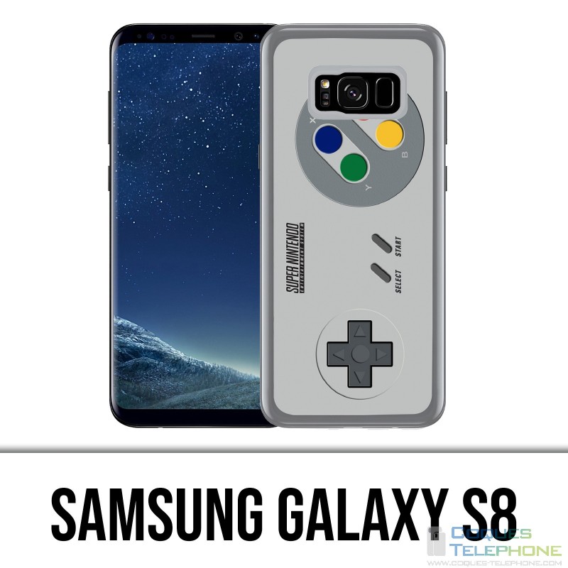 Coque Samsung Galaxy S8 - Manette Nintendo Snes