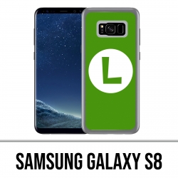 Samsung Galaxy S8 Hülle - Mario Logo Luigi
