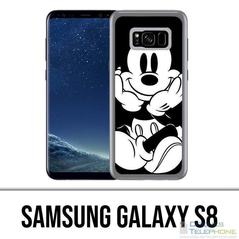 Custodia Samsung Galaxy S8 - Topolino in bianco e nero