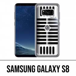 Carcasa Samsung Galaxy S8 - Micrófono vintage