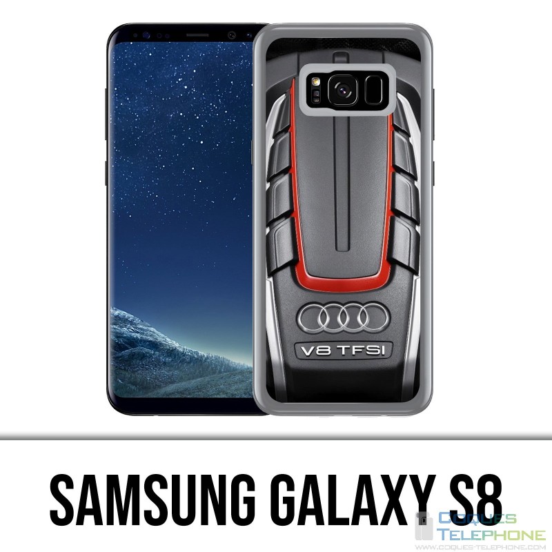 Samsung Galaxy S8 case - Audi V8 engine