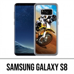 Coque Samsung Galaxy S8 - Motocross Sable