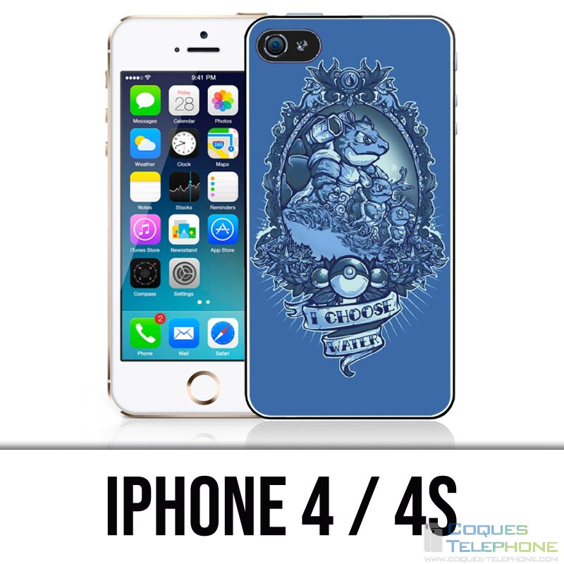 IPhone 4 / 4S case - Pokémon Water