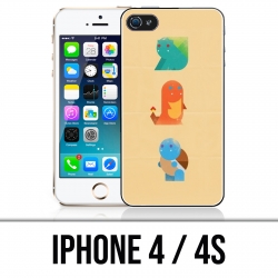 Coque iPhone 4 / 4S - Pokémon Abstrait