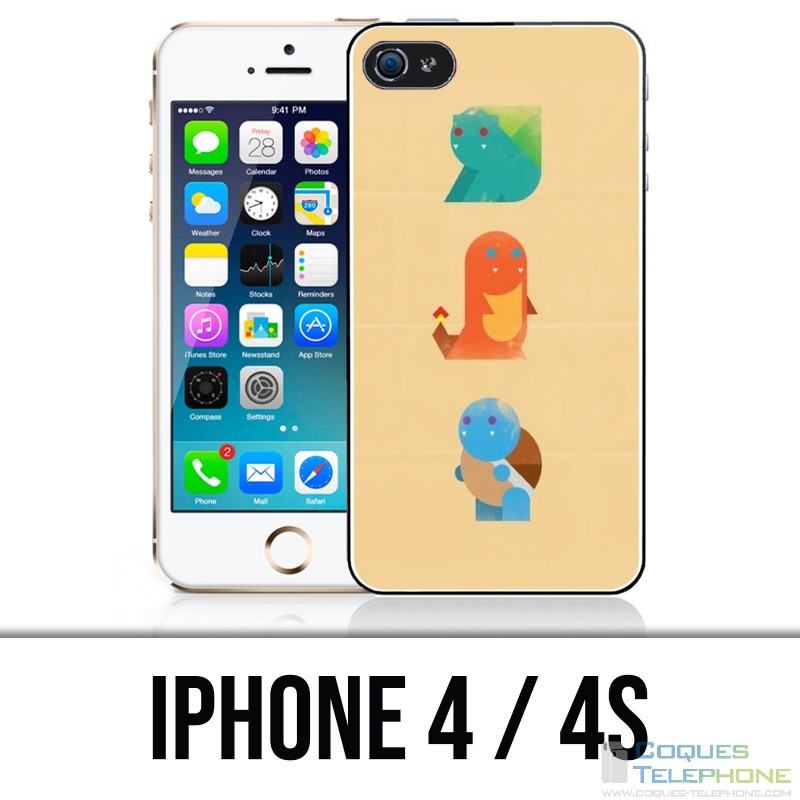 IPhone 4 / 4S Fall - abstraktes Pokemon